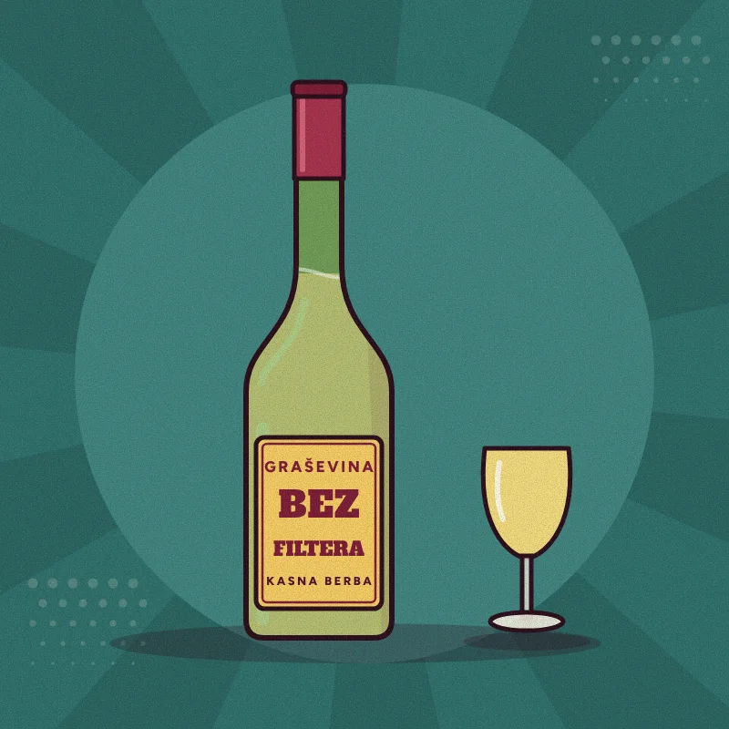 Graševina „Bez filtera“ (0,75 l)